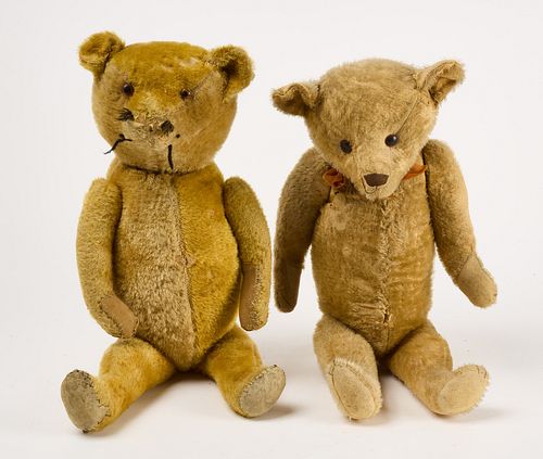 Two Early Teddy Bears