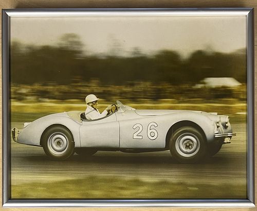 Vintage Race Car Photograph