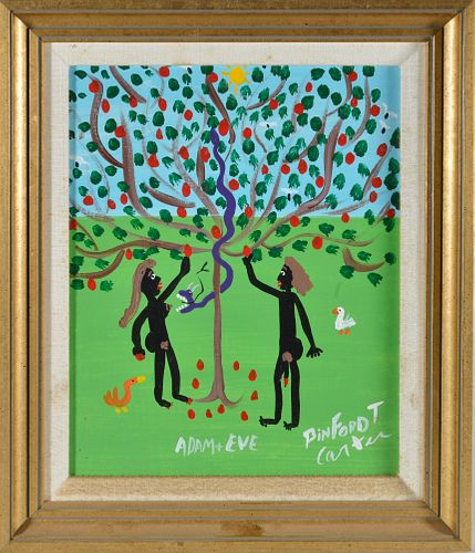 Benny Carter Adam and Eve Painting