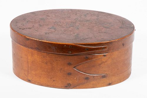 SHAKER OVAL WOODEN PANTRY BOX