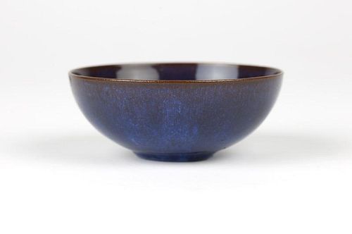 A small Natzler ceramic bowl
