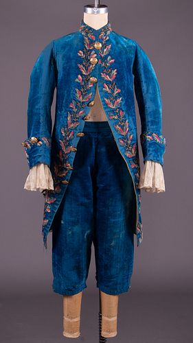 18TH C REVIVAL MANS FANCY DRESS COSTUME, 1890s