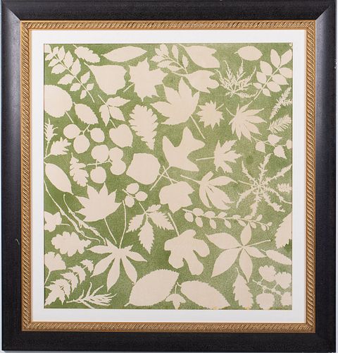 Green Leaf Print