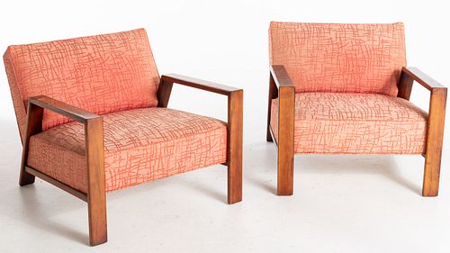 Pair of Mid Century Modern Armchairs