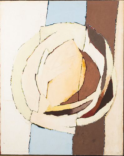 Jean Jacques Duval, Abstract Painting, O/C, 1966
