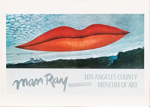 Man Ray, Exhibition Poster by Roy Lichtenstein, 1966
