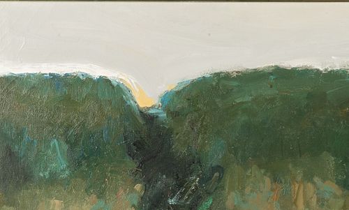 David Delong, Reverse Seascape II, O/C, 1964