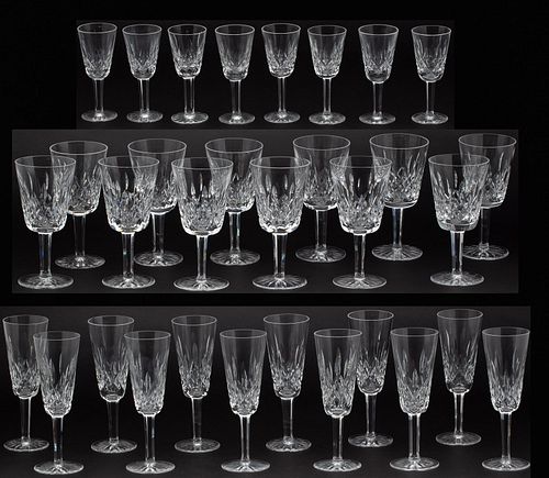 Group of 32 Waterford Glasses