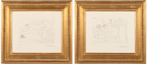 2 Prints After Picasso, Vollard Series, C. 1991-92