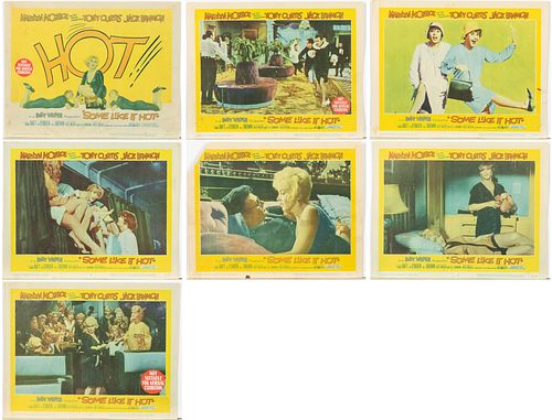 7 Marilyn Monroe Lobby Cards, 1958