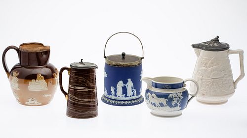 5 Pieces of English Ceramics