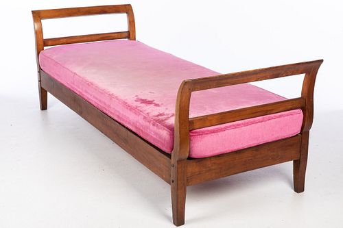 Continental Fruitwood Daybed, 19th C