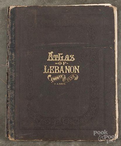 F. W. Beers, County Atlas of Lebanon, Pennsylvania. From Recent and Actual Surveys and Records