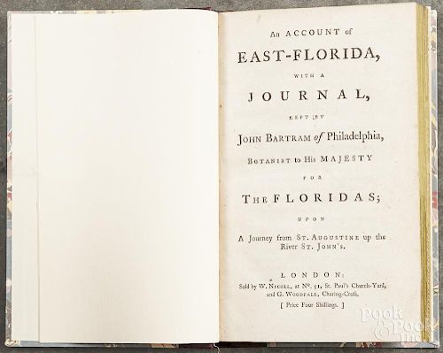 William Stork, An Account of East-Florida, with a Journal, Kept by John Bartram of Philadelphia
