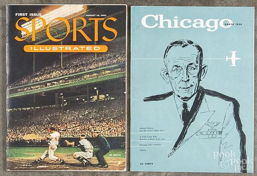First issue of Sports Illustrated magazine, August 16th, 1954