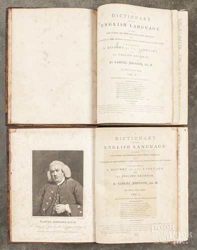 Samuel Johnson, LL. D., A Dictionary of the English Language
