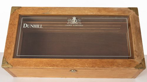 Dunhill Advertising Store Humidor, 1950s-60s