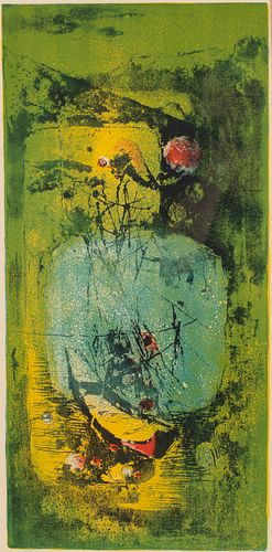 Hoi Lebadang, Untitled Abstract, Lithograph