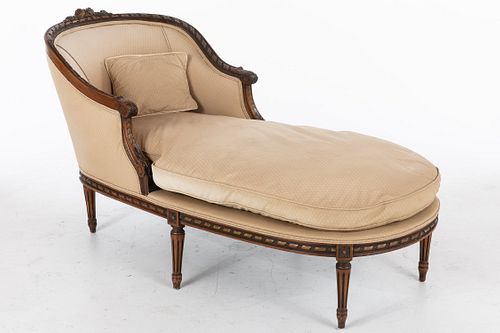 Louis XVI Style Chaise Longue