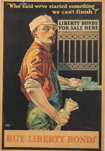 WWI Poster: Who Said We've Started Something…