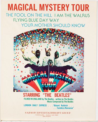 Magical Mystery Tour Film Poster