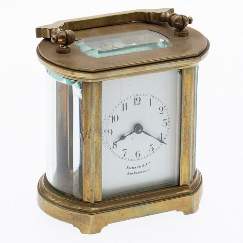 Shreve & Co. Carriage Clock, c. 1900.