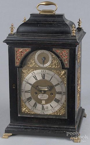 William Murray Gosport musical bracket clock with a double fusee movement, 18 1/2'' h.