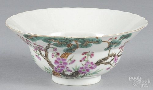 Chinese porcelain bowl, probably Republic period, 3'' h., 7 1/4'' dia.