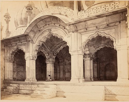 Francis Frith, Delhi Pearl Mosque, Albumen Print