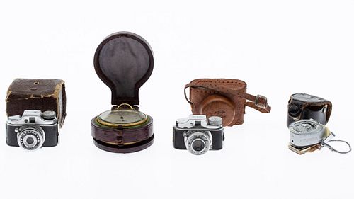 Compass/Barometer, Two Mini Cameras and Photometer