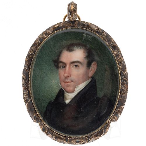 Sarah Goodridge, Miniature of a Gentleman, 19th C