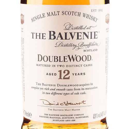 The Balvenie. 12 años. Single Malt. Scotch Whisky.