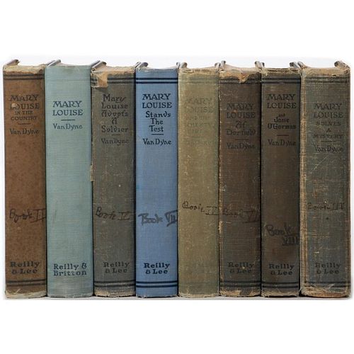 8 Vols Mary Louise, by Edith Van Dyne (Baum/Sampson)