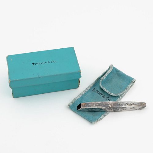 TIFFANY & CO. SILVER SEAM CUTTER OR LETTER OPENER