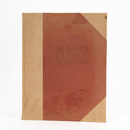 "ROLAND CLARK'S ETCHINGS" DERRYDALE PRESS 1938