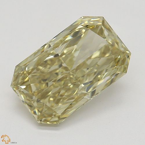 1.53 ct, Natural Fancy Brownish Yellow Even Color, VVS2, Radiant cut Diamond (GIA Graded), Appraised Value: $21,100 