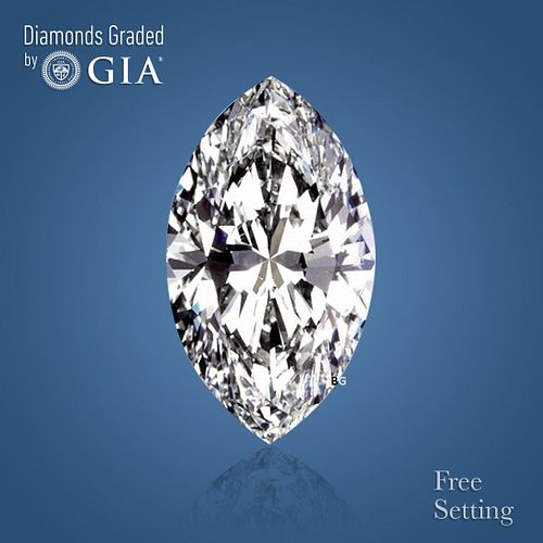 2.01 ct, F/VS1, Marquise cut GIA Graded Diamond. Appraised Value: $74,600 