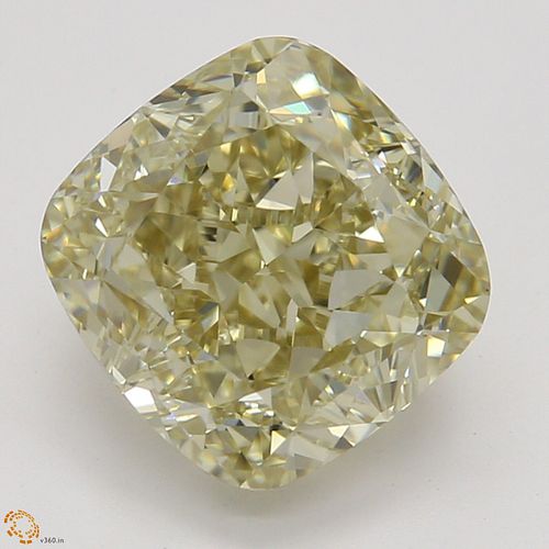 2.09 ct, Natural Fancy Brownish Yellow Even Color, VVS2, Cushion cut Diamond (GIA Graded), Appraised Value: $19,600 