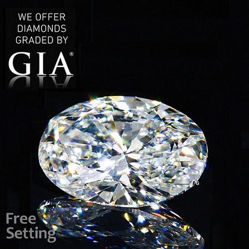 1.70 ct, D/VS1, Oval cut GIA Graded Diamond. Appraised Value: $50,500 