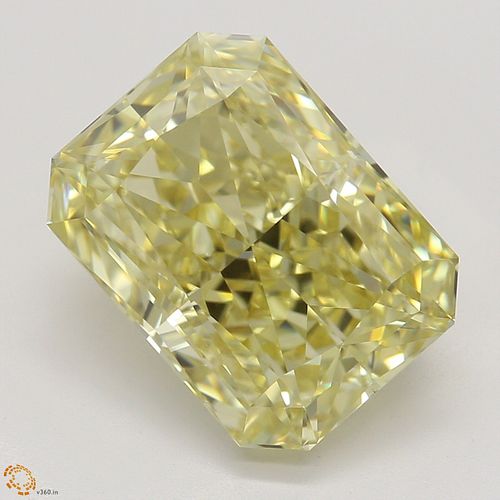 3.27 ct, Natural Fancy Brownish Yellow Even Color, VS1, Radiant cut Diamond (GIA Graded), Appraised Value: $59,400 
