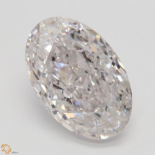 4.28 ct, Natural Very Light Pink Color, SI1, Oval cut Diamond (GIA Graded), Appraised Value: $1,035,700 