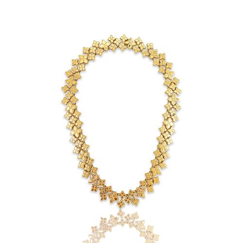 Roberto Coin 18k Gold Princess Flower Necklace