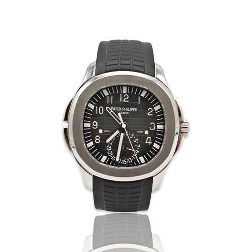 Patek Philippe Aquanaut Travel Time Steel Watch 5164A