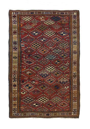 Antique Kazak Rug, 4'1'' x 6'2''