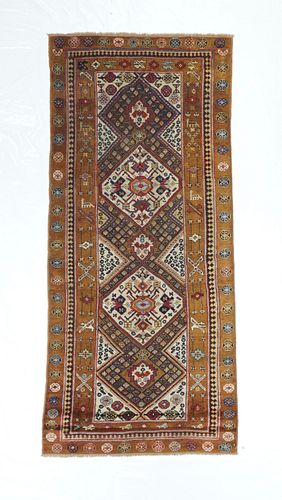 Antique Sarab Rug, 3'7" x 8'