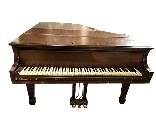 1952 STEINWAY GRAND MODEL L WALNUT PIANO