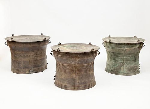 Three Shan Tribal Rain Drums, Modern