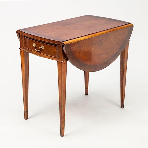 George III Style Mahogany Pembroke Table, Henredon