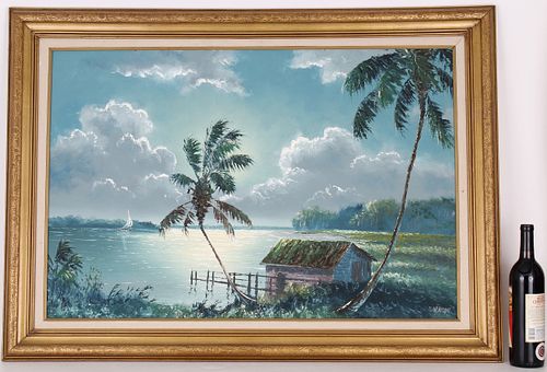 Samuel Newton (B. 1948) FL Highwaymen Painting
