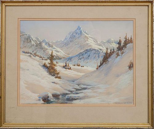 Adolf Wiesler (1878-1958): Pateriol-Arlberg
